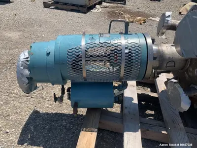 Used Gaspar 30-Gallon Reactor – 316L SS, 150 PSI, 5 HP Chemineer Agitator