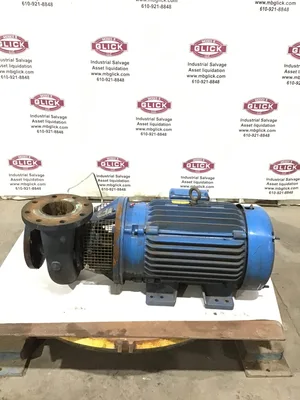 Carver 6H 5x4x7 20PA1 3PH Baldor JPM4107T Direct Connected Centrifugal Pump