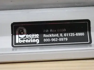 Pacific Bearing 48" Linear Slide
