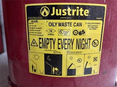 Used JUSTRITE 09700 Hazardous Storage Units Texas US | MachineryMax #1488331
