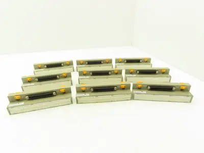 Toyogiken PCN7-4F40 Interface Terminal Block 40-Pin 24V 0.5A DIN Rail Lot of 9