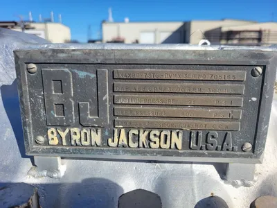 USED BYRON JACKSON 3X4X9D DVMX