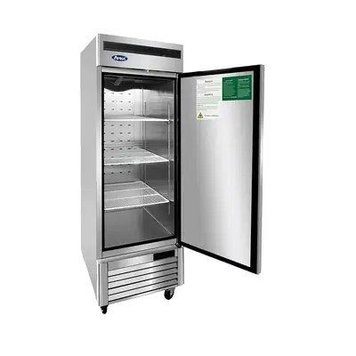New | in-Stock Atosa New Atosa MBF8505GRL Bottom Mount (1) Door Reach-In Refrigerator - Left Hinged Refrigerators Illinois US | Falcon Restaurant Supply #1375461