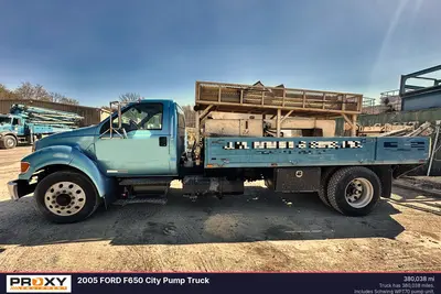 Used 2005 FORD F650 CITY PUMP TRUCK Concrete Mixer Trucks Pennsylvania US | Proxy Equipment #1378189
