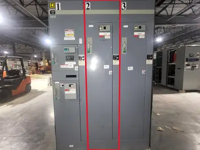 USED SQUARE D MODEL 6