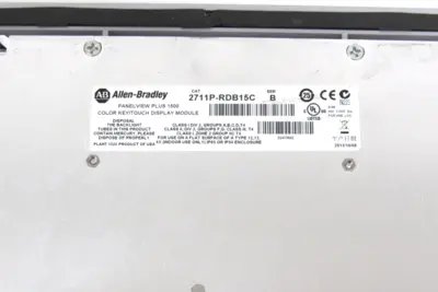 USED ALLEN BRADLEY 2711P-B15C4D8 PANELVIEW PLUS 1500 2711P-RDB15C