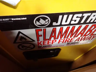 Justrite 4 Gal Flammable Liquid Storage Cabinet