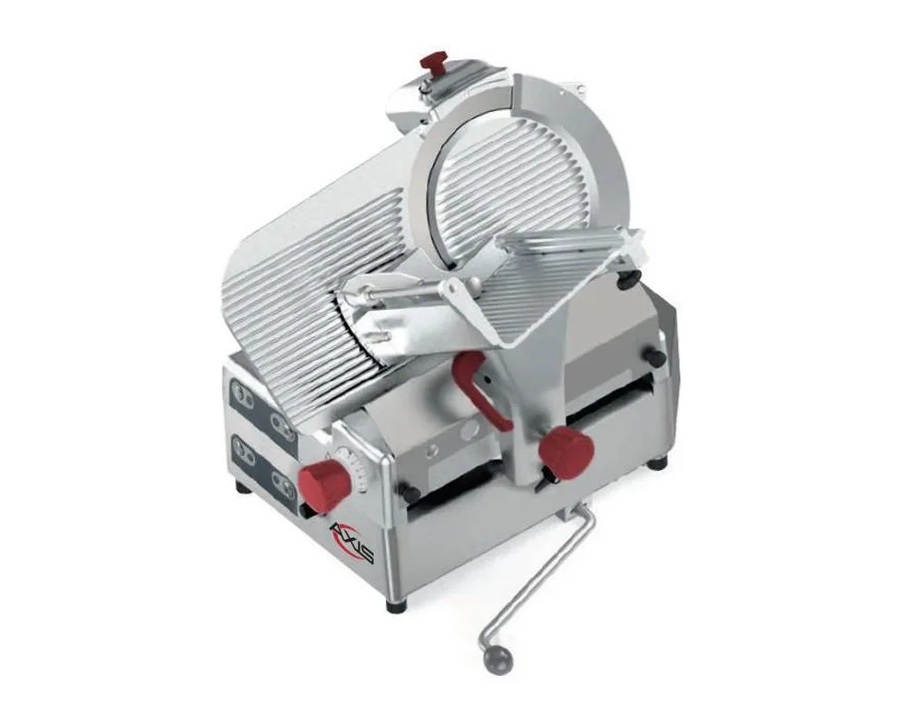 45-0054 Axis AX-S13GAiX 13" Gear-Driven Automatic Deli Meat Slicer