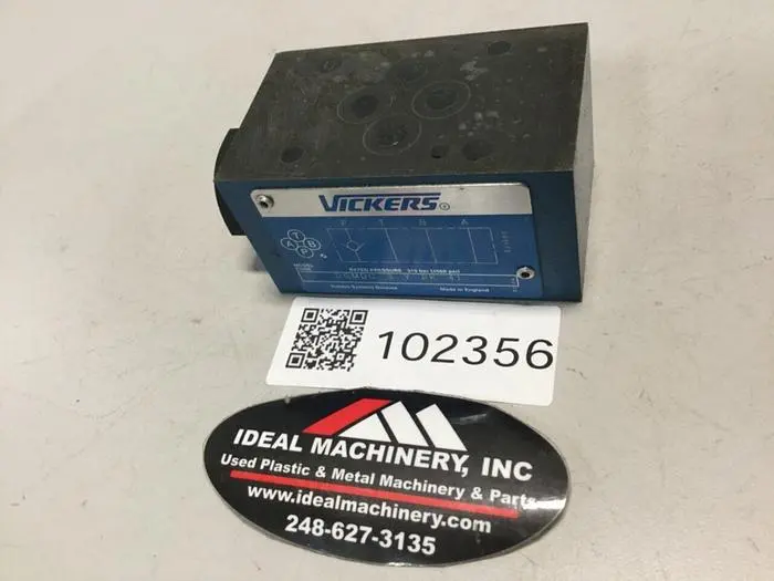 Used VICKERS DGMDC 3 Y PK 41 Valves/Fittings Michigan US | Ideal Machinery #583042