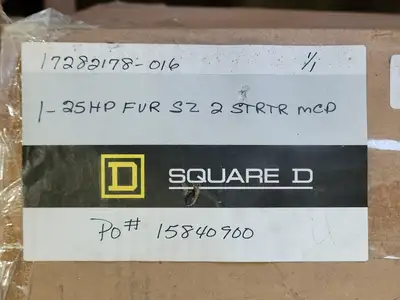 NEW SQUARE D MODEL 6