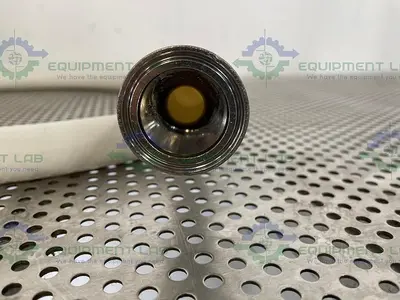 USED SANI TECH STHT-R-HD-0750 120" SILICONE HOSE W/ 1 1/2" SANITARY FITTING