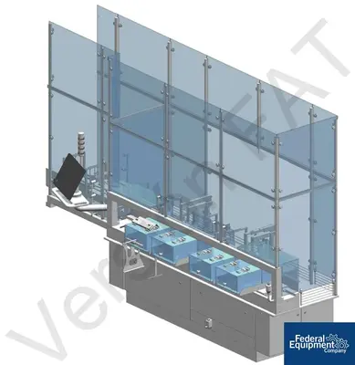 New | in-Stock Bausch+Ströbel Bausch+Ströbel Aseptic Vial Filling and Closing Line, FFV8024 with ME520 Tray Loader Aseptic Fillers Ohio US | Federal Equipment Company #1414183