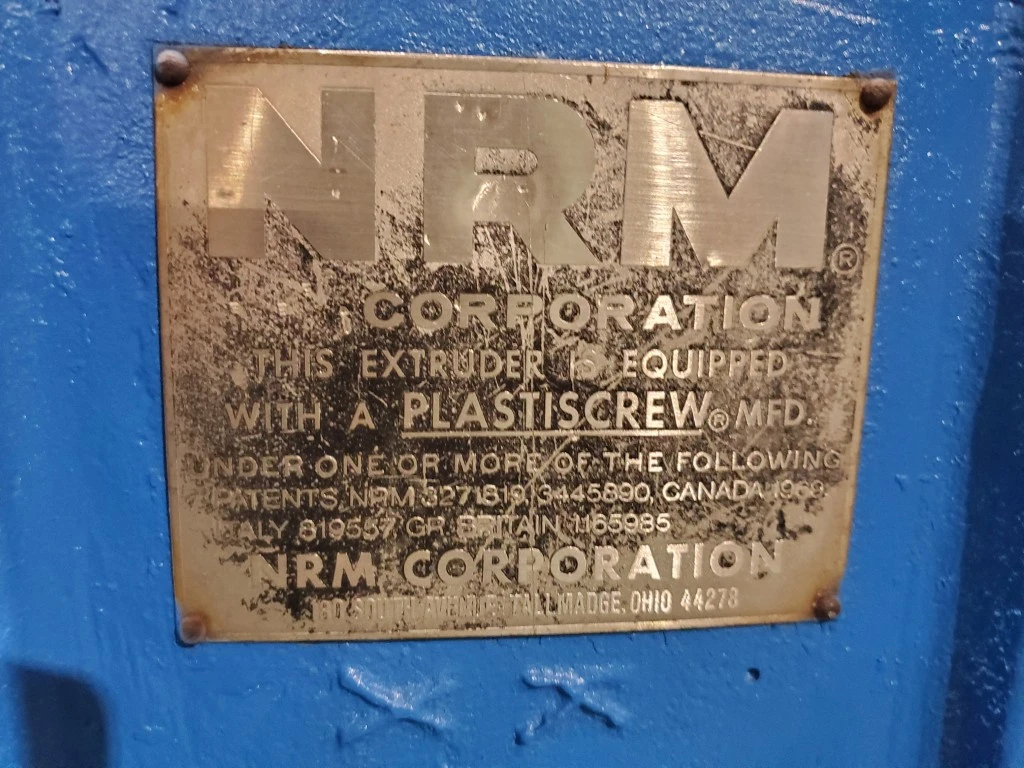 Gearbox for NRM 3.5" Cold Feed Rubber Extruder Model 35IN35