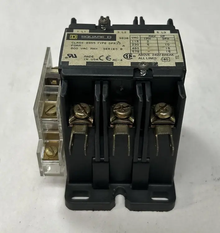 Used SQUARE D 8965DPR33 PLC Contactors Ohio US | Surplus Asset Holdings #1578807