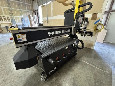 Used 2018 MULTICAM 5000 SERIES CNC Routers Oregon US | MachineryMax #1340319