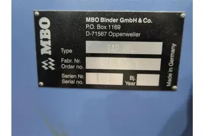 Used MBO B26 Paper Folders Illinois US | Capital Equipment Solutions #468425
