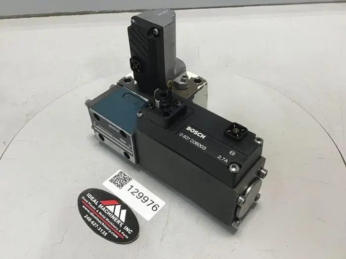 Used BOSCH 0 811 404 163 Valves/Fittings Michigan US | Ideal Machinery #580638