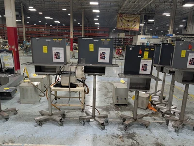 (3) Portable Gauge Racks