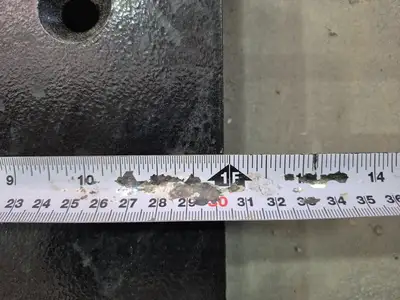 12" x 39-1/4" Plate SM101990-02-RH