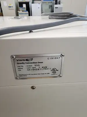 VWR 414004-550 Gravity Convection Oven (70°c-230°c) 3.7Cf 120v FULLY TESTED