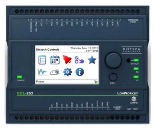 Distech CDIL-253X-00 ECL-253 LonWorks Programmable Controller 6UI 5DO Triac 3UO [New]