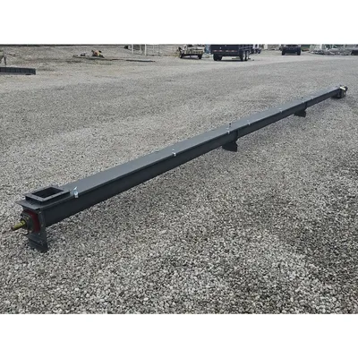 New 6" X 30 ft Miteck Carbon Steel Industrial Screw Auger Conveyor