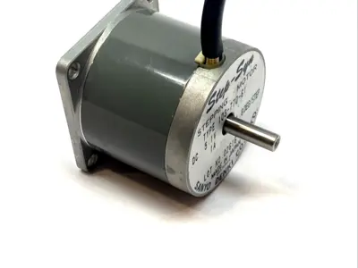 Used Sanyo Denki Step-Syn Bipolar Stepping Motor 1.8° Step 5.1VDC Motors (misc) Michigan US | Maverick Industrial Sales #1395637