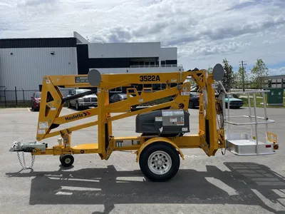 New | in-Stock 2026 HAULOTTE 3522A TOWABLE ARTICULATING BOOM LIFT Towable Boom Lifts Alberta CA | Adcock Equipment #1418071