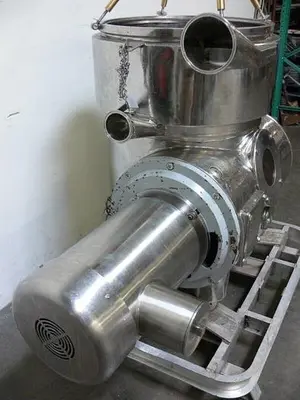 USED WESTFALIA SEPARATOR BKA 35-86-076 ALL STAINLESS STEEL - MISSING ROTOR