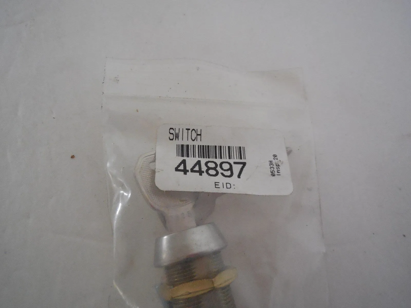 NEW BANNER ENGINEERING 44897 2 POSITION KEYED SELECTOR SWITCH