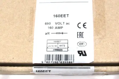 BOX OF 2 NEW EATON 160EET FUSES