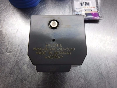Valenite VDI50 to VM / KM40 Clamping Unit VM40-QLRAR-VDI5040 (LOC1027A)