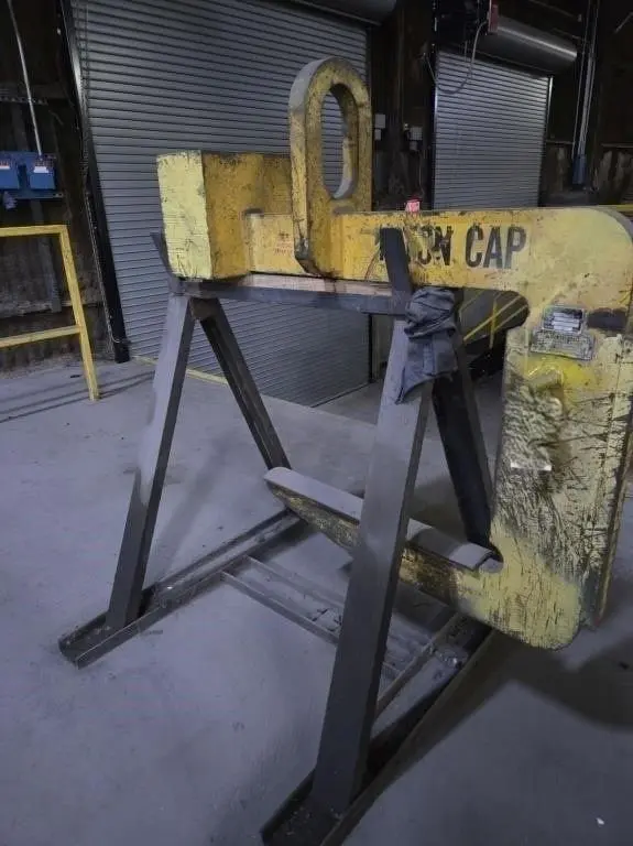 10 TON X 36" CALDWELL MODEL #82-10-36 COIL LIFT C HOOK : YOBRO #25229