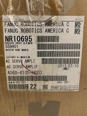 New | in-Stock FANUC A06B-6105-H003 Servo Drives Michigan US | Aucto #1336854