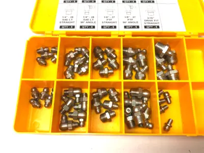 USED WESTWARD FRACTIONAL GREASE FITTING KIT