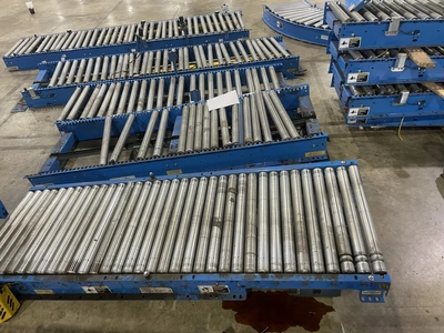 Accuglide/Buschman 1103 Roller Conveyer set, Width: 22", Length: