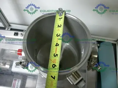 USED SPEE-DEE PACKAGING MACHINERY SLIDE CUP FILLER W/ CONTROL UNIT & SPARE PARTS