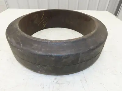 Goodrich 16x4-1/2x12 Forklift Tire Smooth Solid Press-on Black