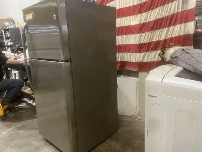USED GE FREEZER ON TOP