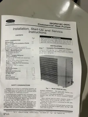 USED CARRIER 38BK018300