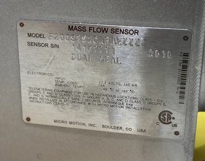 New | in-Stock Emerson Micromotion F200S352CABAEZZZZ Meters - Misc Indiana US | J&J Industrial Supply #1424196