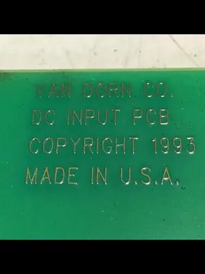USED VAN DORN PC330-037