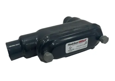 NEW PLASTI-BOND REDH2OT E231035 CONDUIT BODY 1 INCH, 8.0 CU INCHES