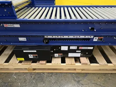 Used MHS ROLLER BED BELT CONVEYOR Belt Conveyors Wisconsin US | Packer City Sales #1301769