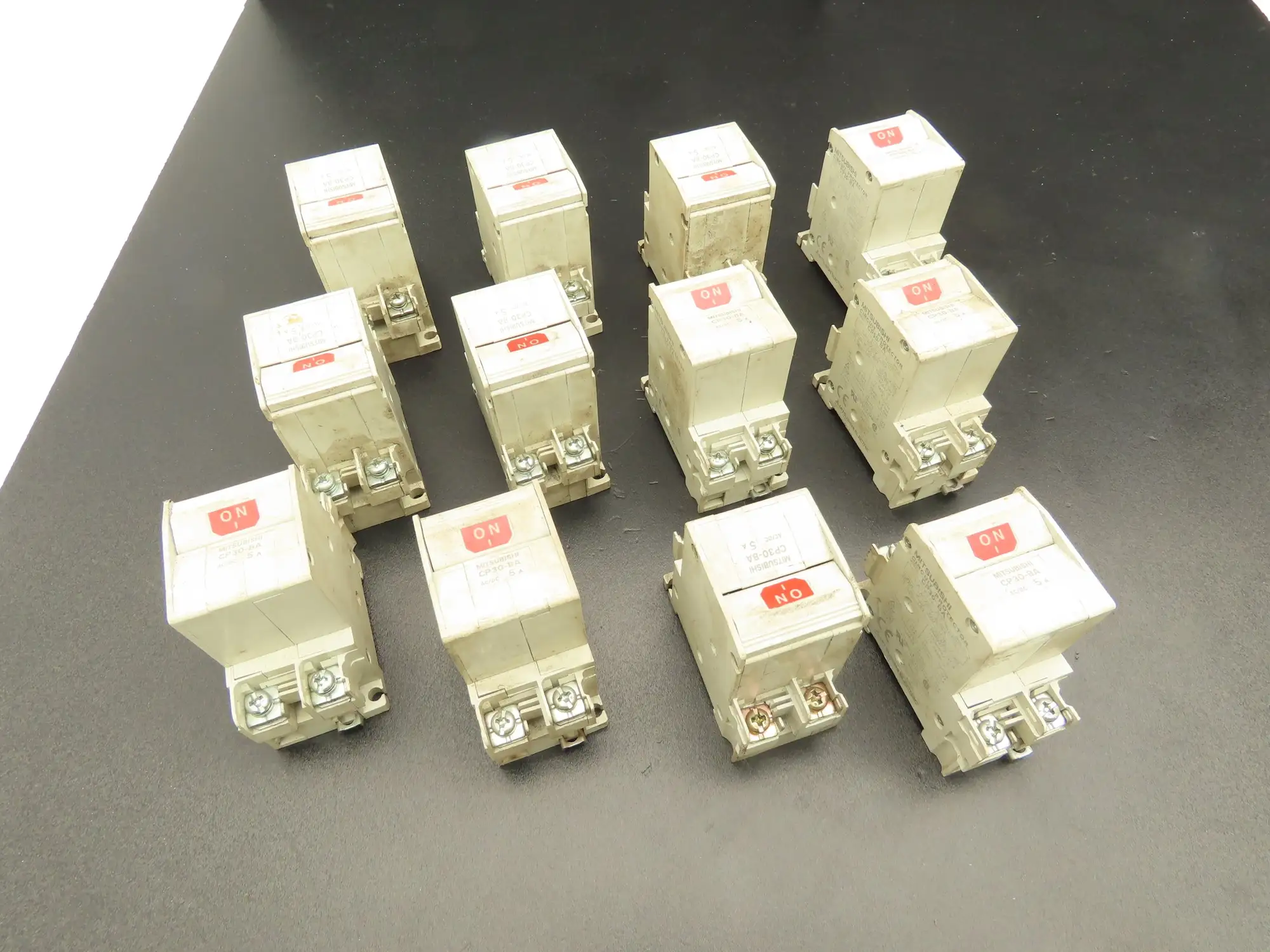 Mitsubishi CP30-BA  5A Amp Circuit Breaker Protector 2-Pole 250VAC  Lot of 12
