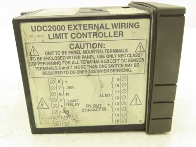 Honeywell UDC2000 Mini-Pro Temperature Controller 120VAC DC200H-0-000-10000-0