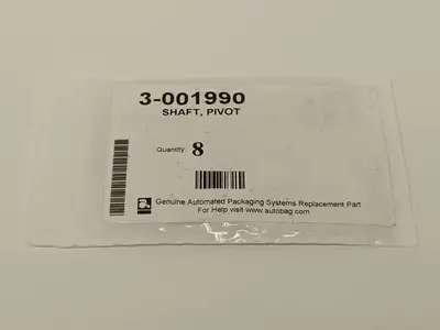 New | in-Stock Automated Packaging Systems Pivot Shaft PKG OF 8 Bag Machine Parts Michigan US | Maverick Industrial Sales #1496183