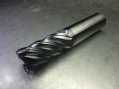 YG-1 TitaNox Power 1" 5 Flute Carbide CR Endmill .090" R UGMG34949 (LOC140)