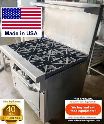 Southbend Gas Range with Convection Oven Below
