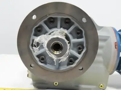 Sew KF77DRE100LC4/DH 73.99:1 Ratio 24RPM 5Hp 230/460V Left Hand Gearmotor